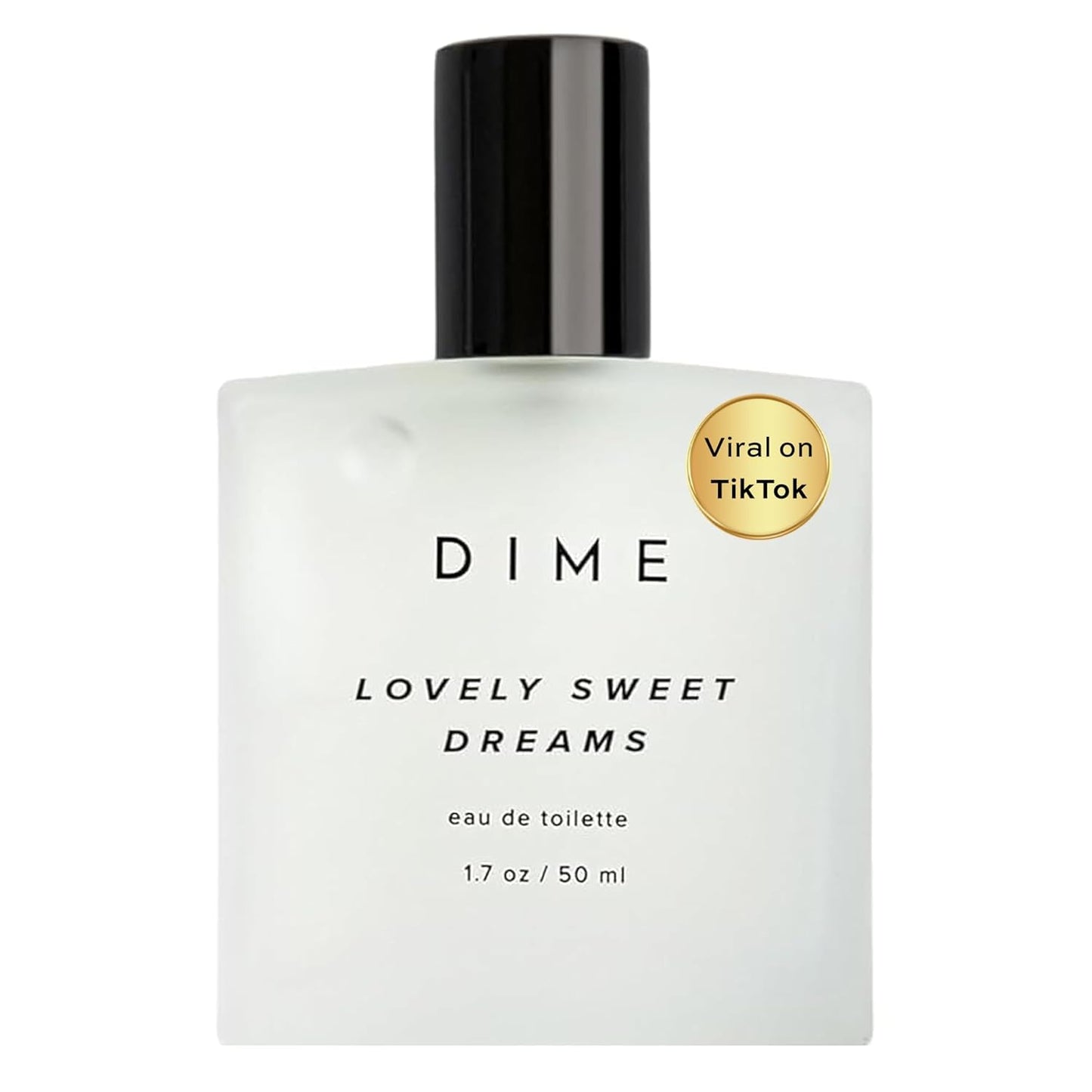 DIME Beauty Perfume Lovely Sweet Dreams, 1.7 oz / 50 ml - Warm Vanilla and Floral Scent, Hypoallergenic, Clean Perfume, Eau de Toilette For Women (Packaging May Vary)
