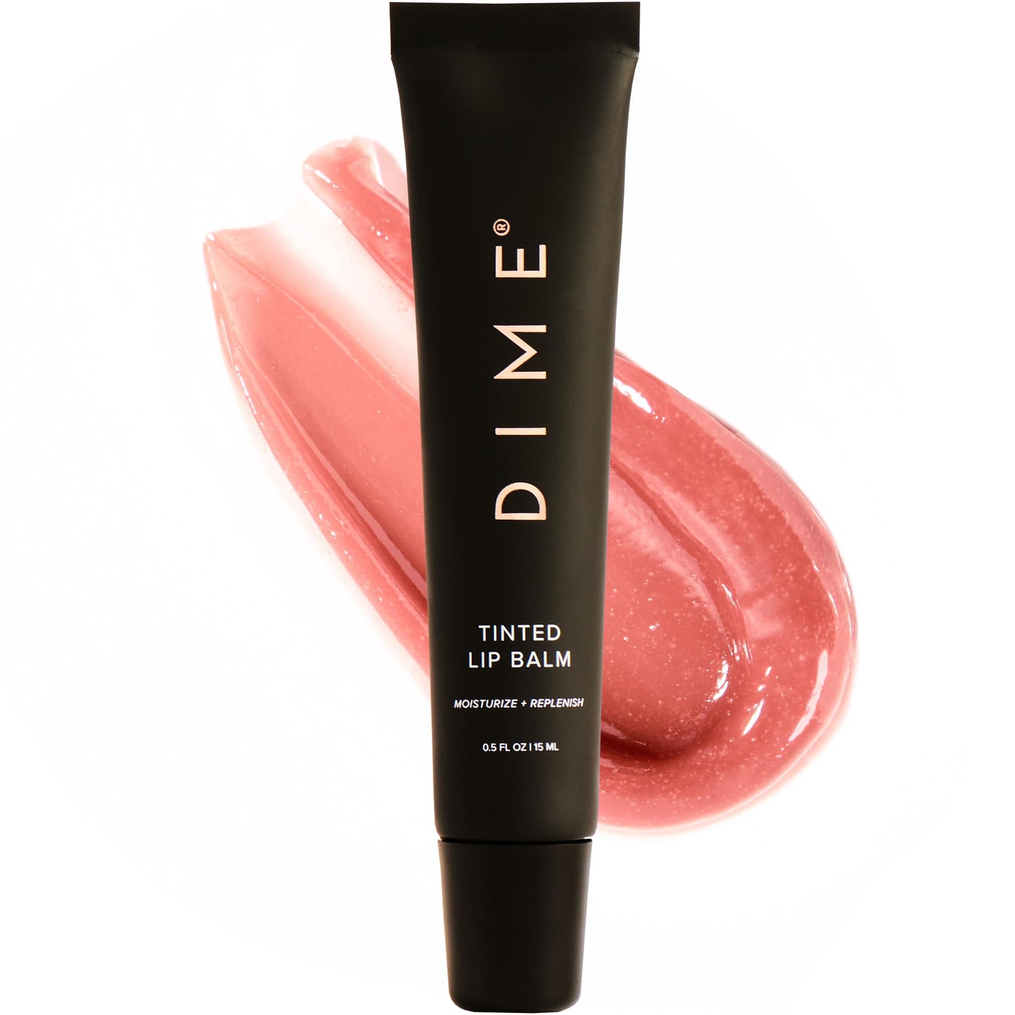 DIME Beauty Lip Balm, Hydrating Lip Balm and Gloss, Vegan & Cruelty-Free, Anti-Aging Lip Care, .5 oz / 15 ml