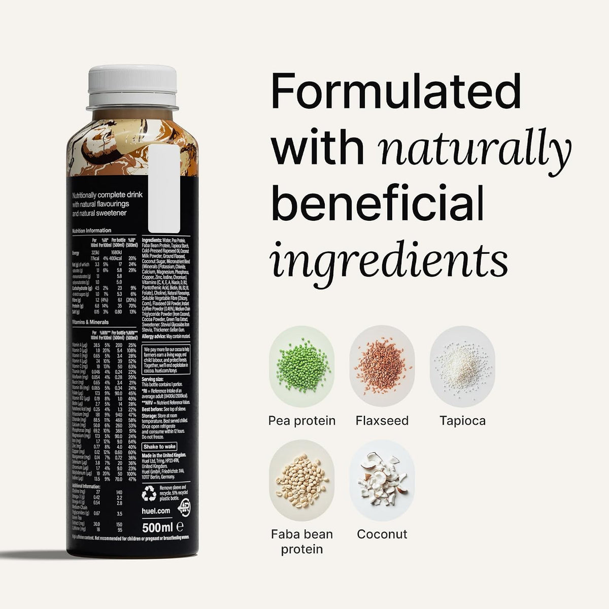 Huel Black Edition Ready-to-Drink | Meal Replacement Protein Shake | Vegan